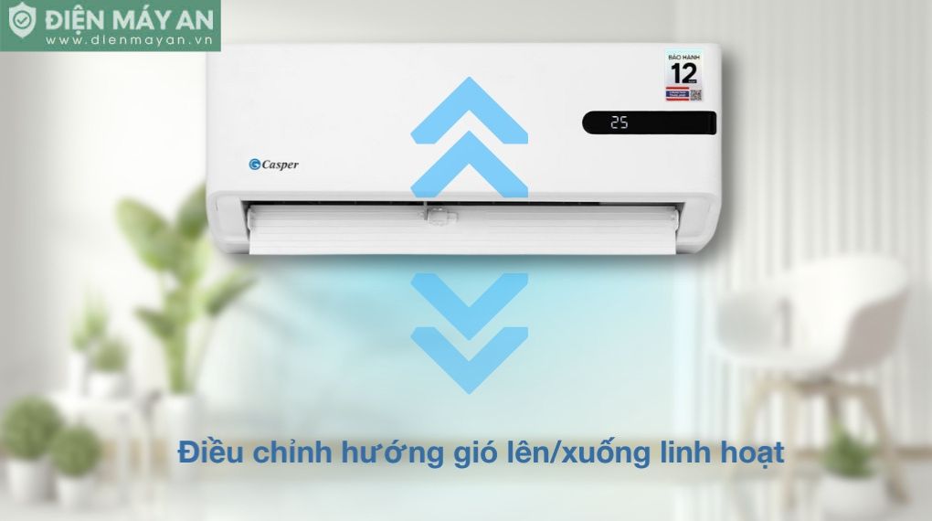 Điều hòa Casper Inverter 9000 BTU 1 chiều GC-09IB36